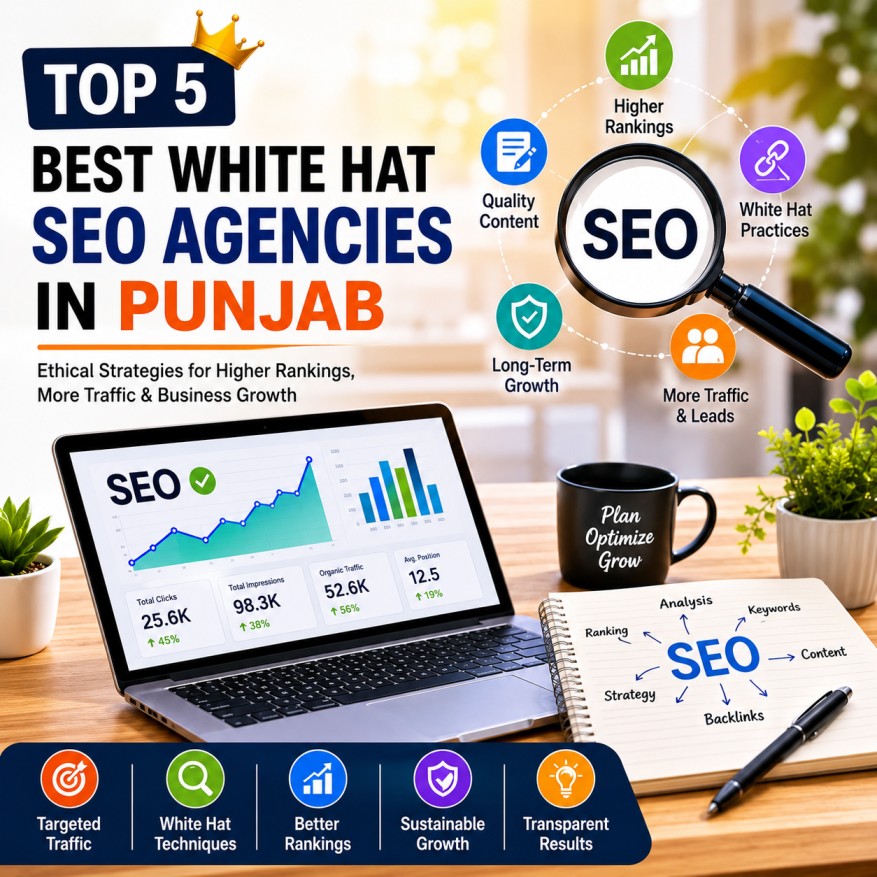 Top 5 Best White Hat SEO Agencies in Punjab